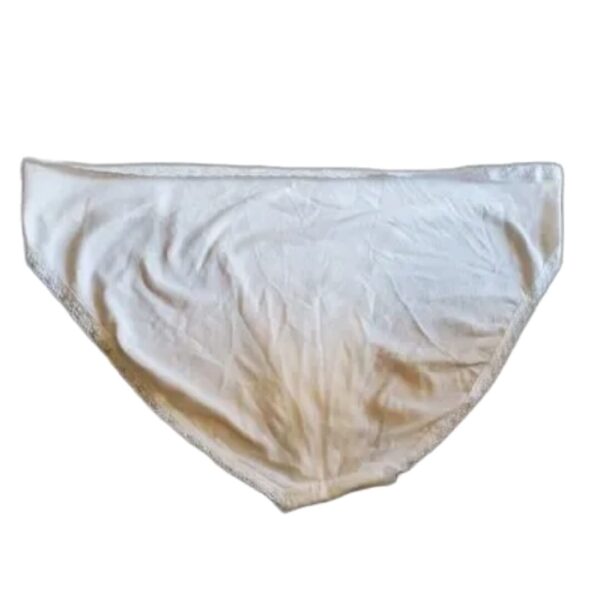 Jenni Women's Whimsy Bright White Bikini with Lace Trim - Image 3
