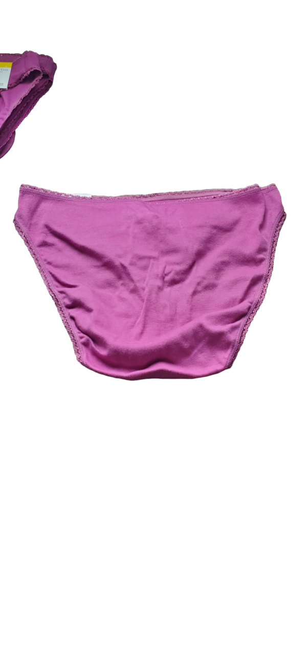 Charter Club Women's Pretty Cotton Bikini 1 Pink Berry Juice - Image 2